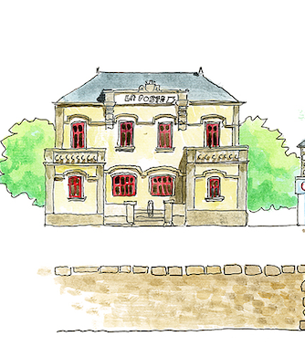 Tableau, aquarelle, Gérard Lusteau, le croisic, cadeau, artiste, paysages, aquarelle originale, idée décoration, décoration, idée cadeau, presqu'ile guerandaise