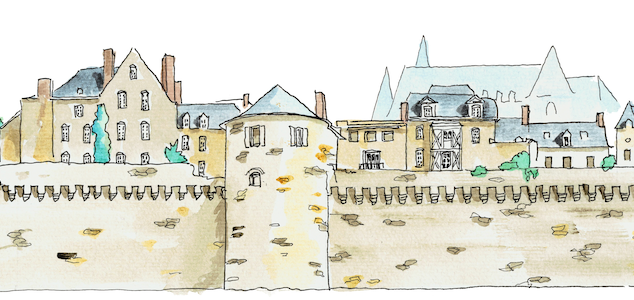 Tableau Les remparts Vannes