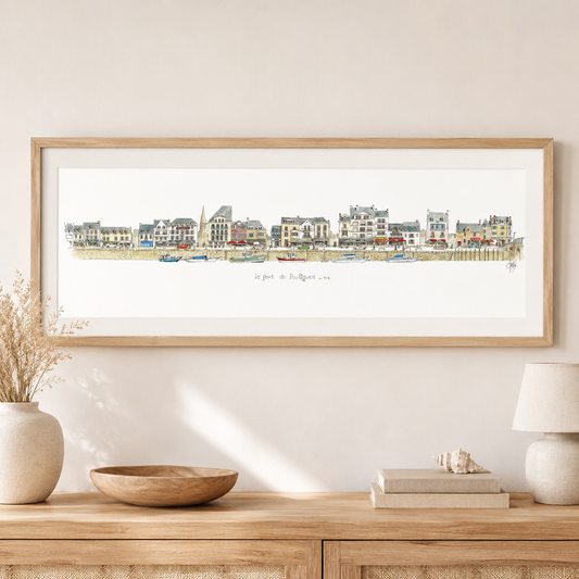 Tableau le Port du Pouliguen - 1/2