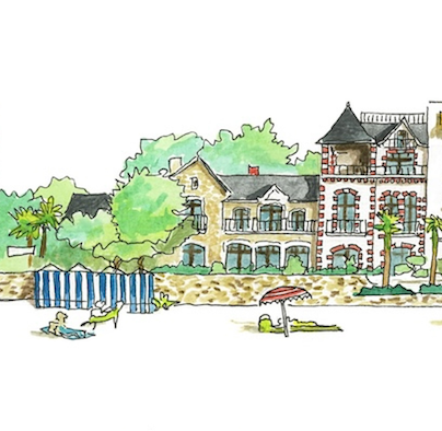 Tableau la Baule - Plage Benoit 1 - Ligne 42