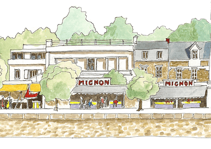 Tableau le Port du Pouliguen - 2/2 - Ligne 42