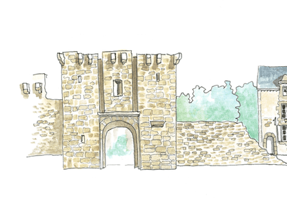 Tableau Guérande - La Porte de Saillé - Ligne 42