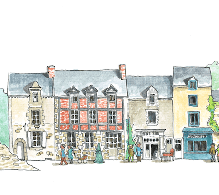 Tableau Guérande - La Porte de Saillé - Ligne 42