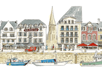 Tableau le Port du Pouliguen - 1/2 - Ligne 42
