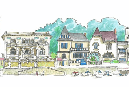 Tableau boulevard des Océanides - Pornichet - Ligne 42