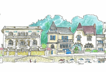 Tableau boulevard des Océanides - Pornichet - Ligne 42