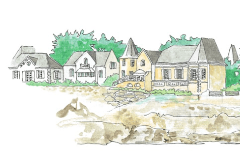 Tableau Batz sur mer - Baie du grand Mathieu - Ligne 42