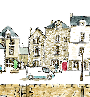 Tableau le Croisic - Les quais 1/2 - Ligne 42