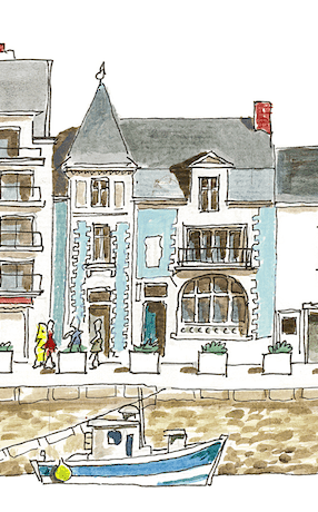 Tableau le Port du Pouliguen - 2/2 - Ligne 42