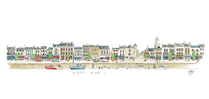 Carte Postale Les quais 2- Le Croisic - Ligne 42