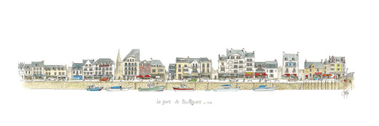 Tableau le Port du Pouliguen - 1/2 - Ligne 42